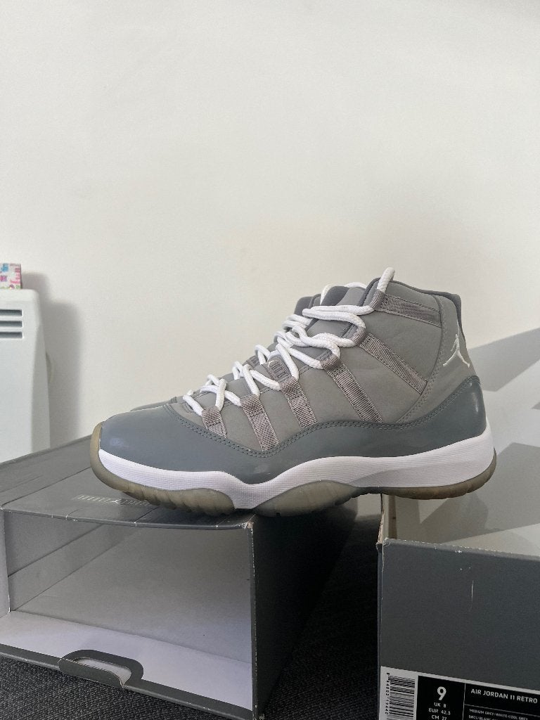 Jordan 11 retro cool grey taille 42,5, Enlèvement ou Envoi, Autres couleurs, Comme neuf, Jordan