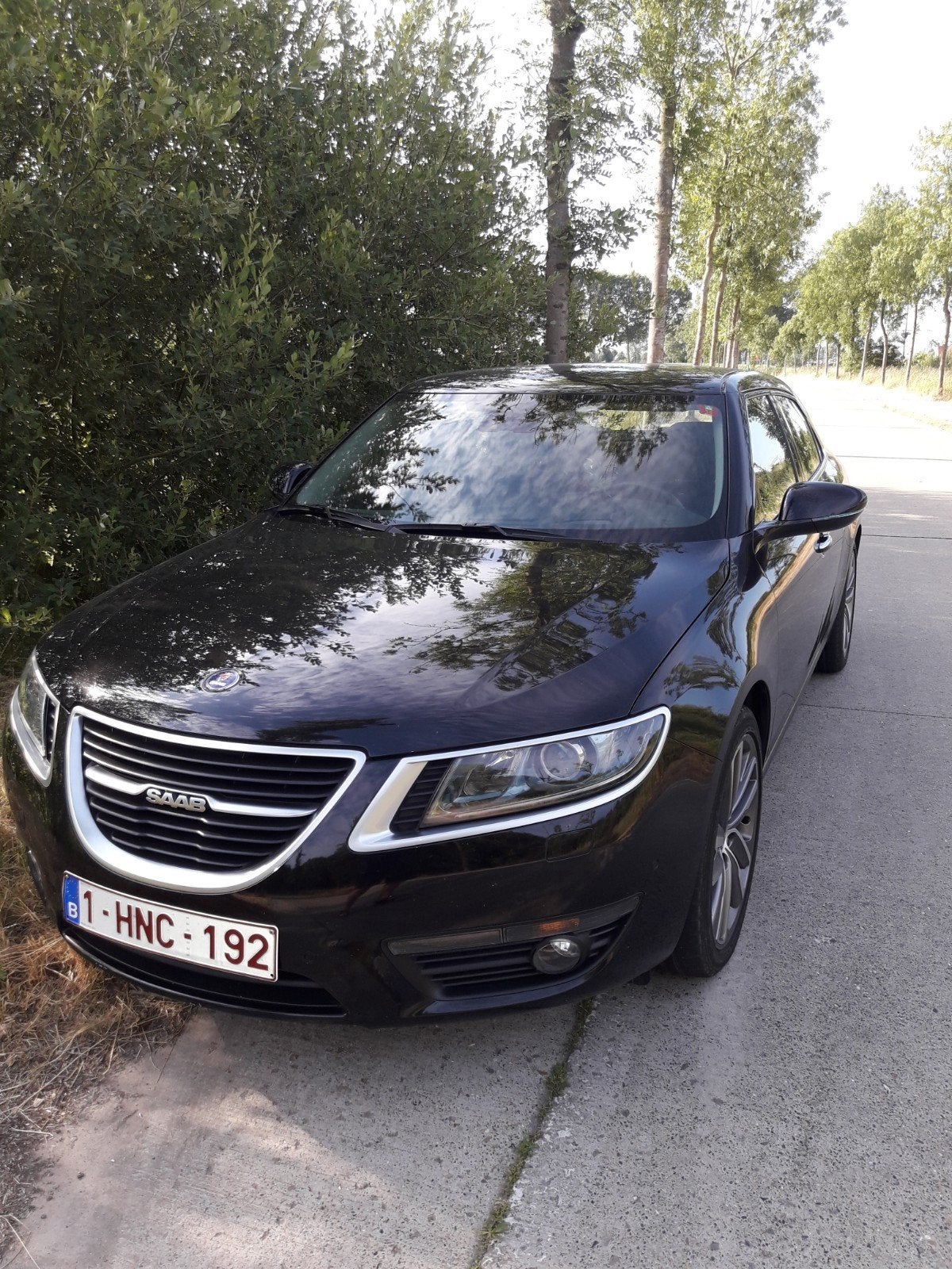 Saab 9.5  , 2011 , diesel euro 5., Auto's, Saab, Zwart, 4 cilinders, Zwart, Leder