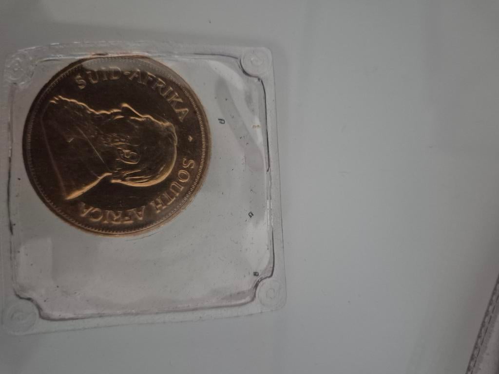 Pièce or 1oz krugerrand, Enlèvement, Or