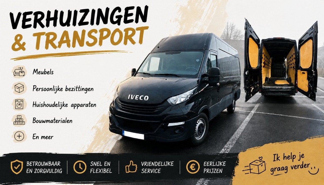 Transport, Meubel en Klusjesman voor u, Koeriersdiensten