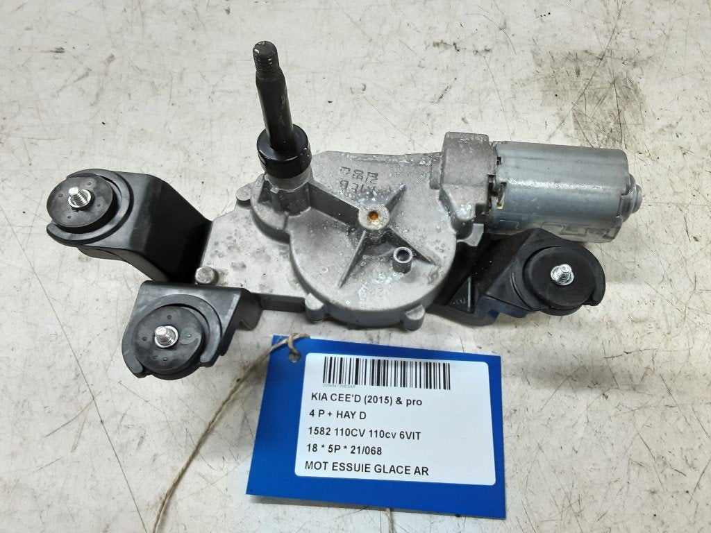 MOTEUR ESSUIE-GLACE ARRIÈRE Kia Cee'd (JDB5) (98700A2000), Kia, Info@kia.de, Utilisé, Theodor-Heuss-Allee 11
60486  Frankfurt am Main, DE