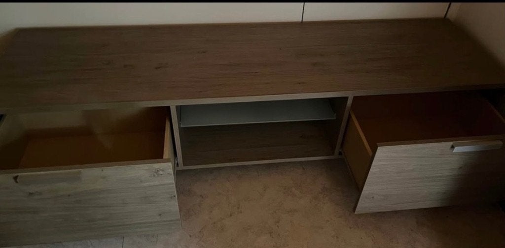 Meuble TV, 200 cm ou plus, Moins de 100 cm, Comme neuf, Enlèvement