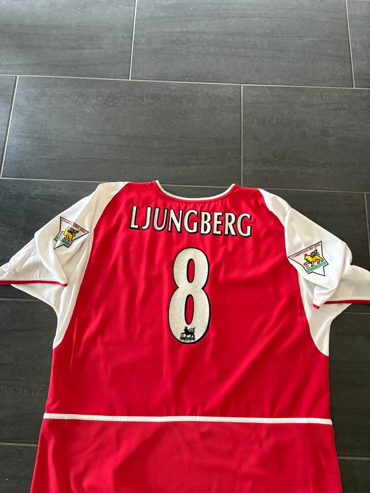 2002-03 Arsenal Thuisshirt – Ljungberg, Maat XL, Ophalen, Zo goed als nieuw, Shirt