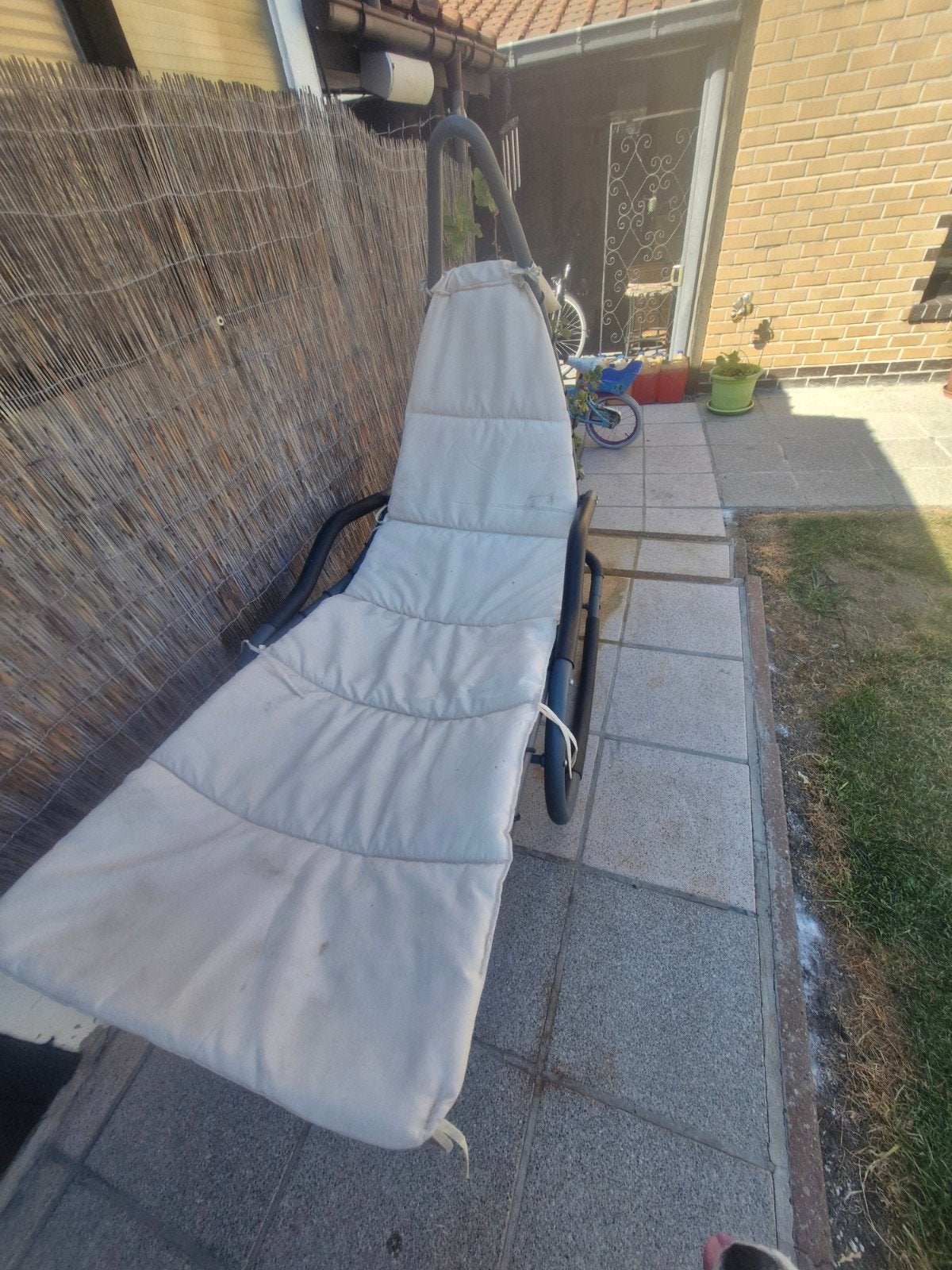 Relax schommel zetel met kussen, Jardin & Terrasse, Enlèvement