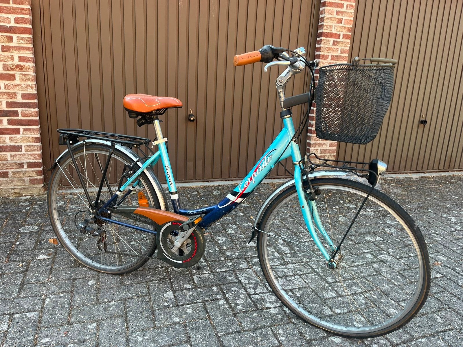 Blauwe meisjesfiets Torpado, Ophalen, Gebruikt, Versnellingen, Torpado