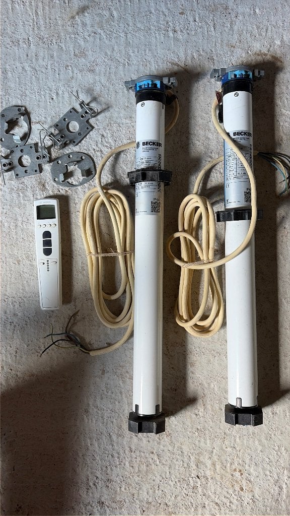 Rolluikmotor Becker, Ophalen, Zo goed als nieuw, Elektrische bediening