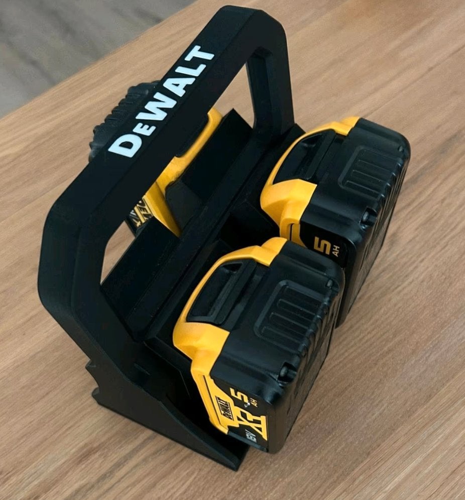 Batterie/support de batterie DeWalt 18 V avec support mural, Enlèvement ou Envoi, Neuf, Autres types, DeWalt