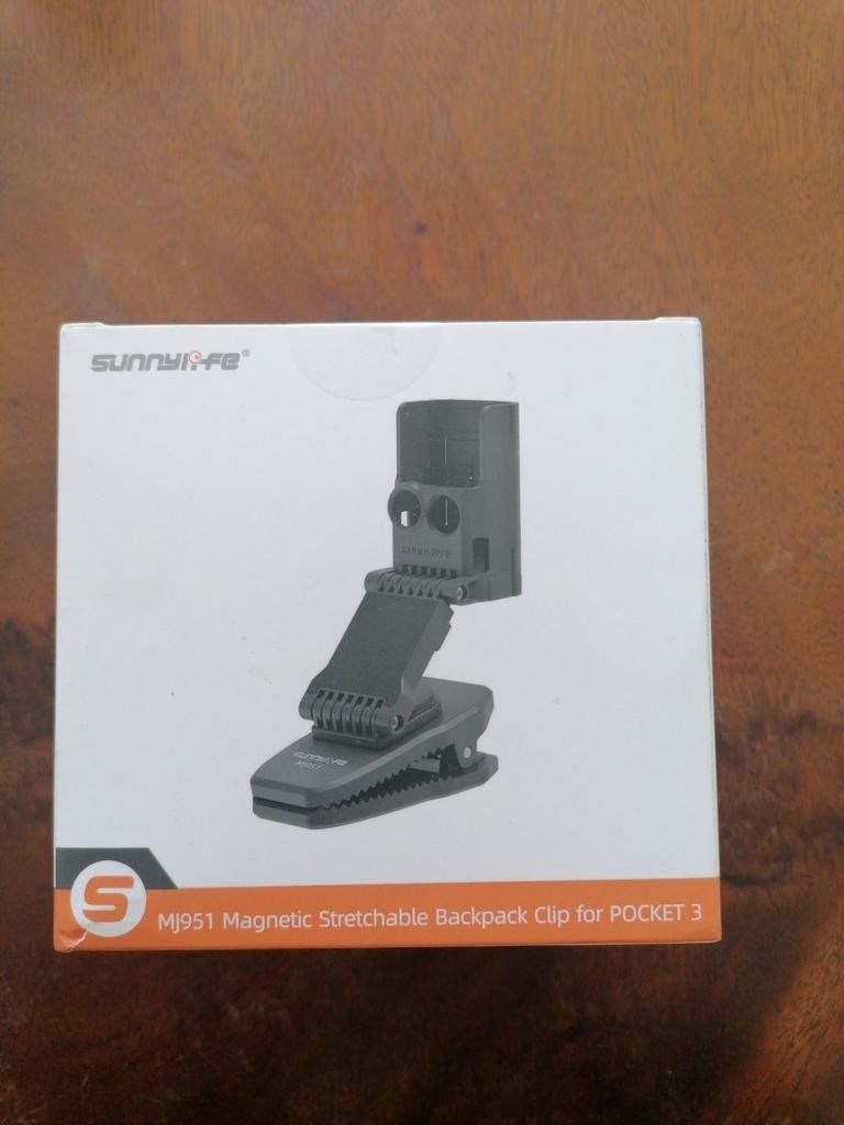 Clip fixation dji osmo pocket 3, Audio, Tv en Foto, Actiecamera's, Ophalen