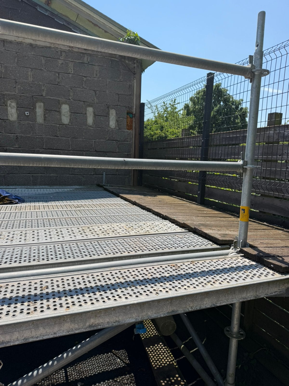 ÉCHAFAUDAGE GERMEAU CARRIÈRE – LOT COMPLET PROFESSIONNEL, Enlèvement, Comme neuf