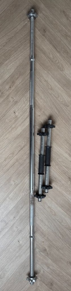 Fitness bar, Sport en Fitness, Fitnessmaterialen, Ophalen, Gebruikt, Benen