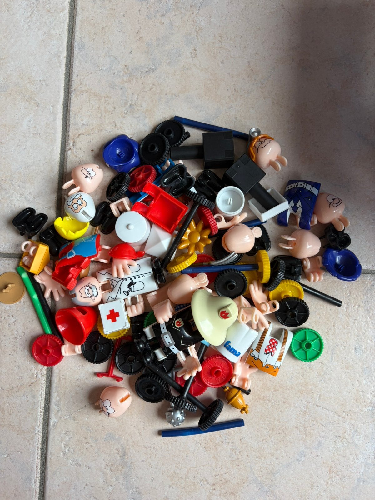 Clics poppetjes, Ophalen of Verzenden, Gebruikt
