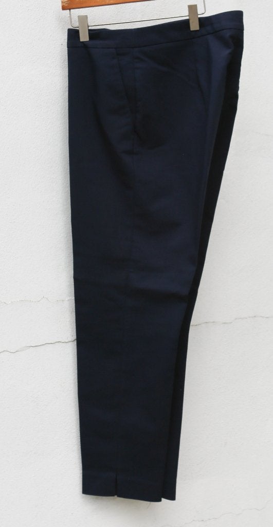 H&M 40-42 marineblauwe broek, Kleding | Dames, Broeken en Pantalons, H&M, Blauw, Maat 42/44 (L), Ophalen of Verzenden