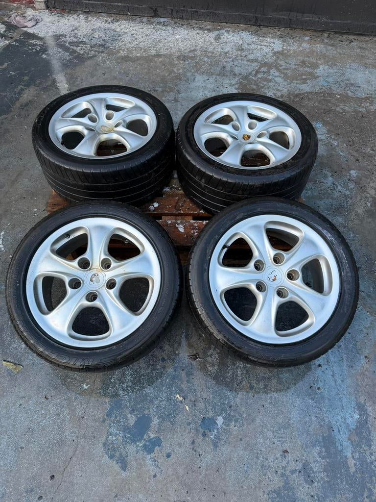Jantes Porsche originales 16 pouces, Auto-onderdelen, Banden en Velgen, Band(en), 16 inch, Ophalen of Verzenden