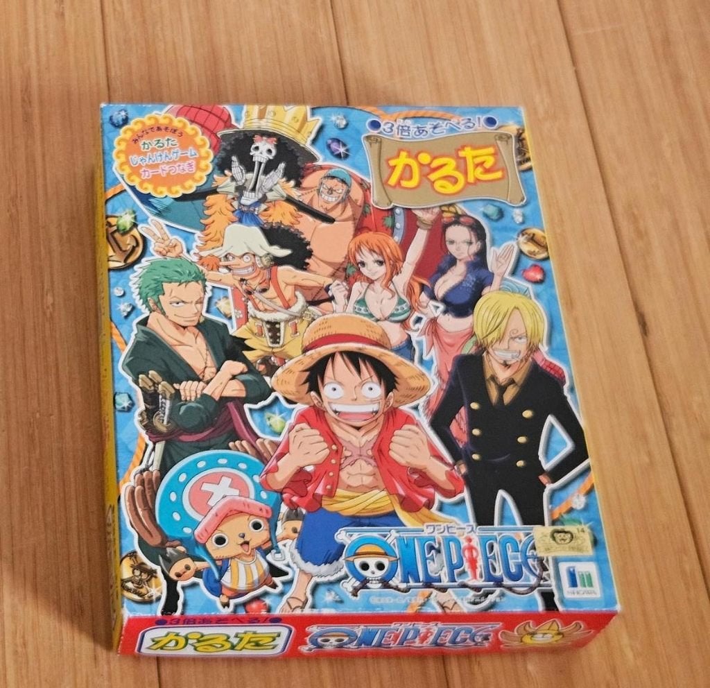 One Piece Karuta kaartspel (Japans), Een of twee spelers, Ophalen of Verzenden, Zo goed als nieuw, One Piece