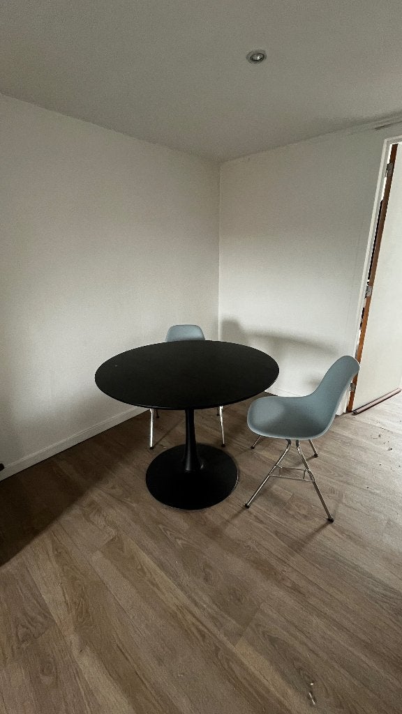 Rond tafel 110cm diameter, Huis en Inrichting, Tafels | Eettafels, Ophalen, Rond, Zo goed als nieuw, Overige houtsoorten