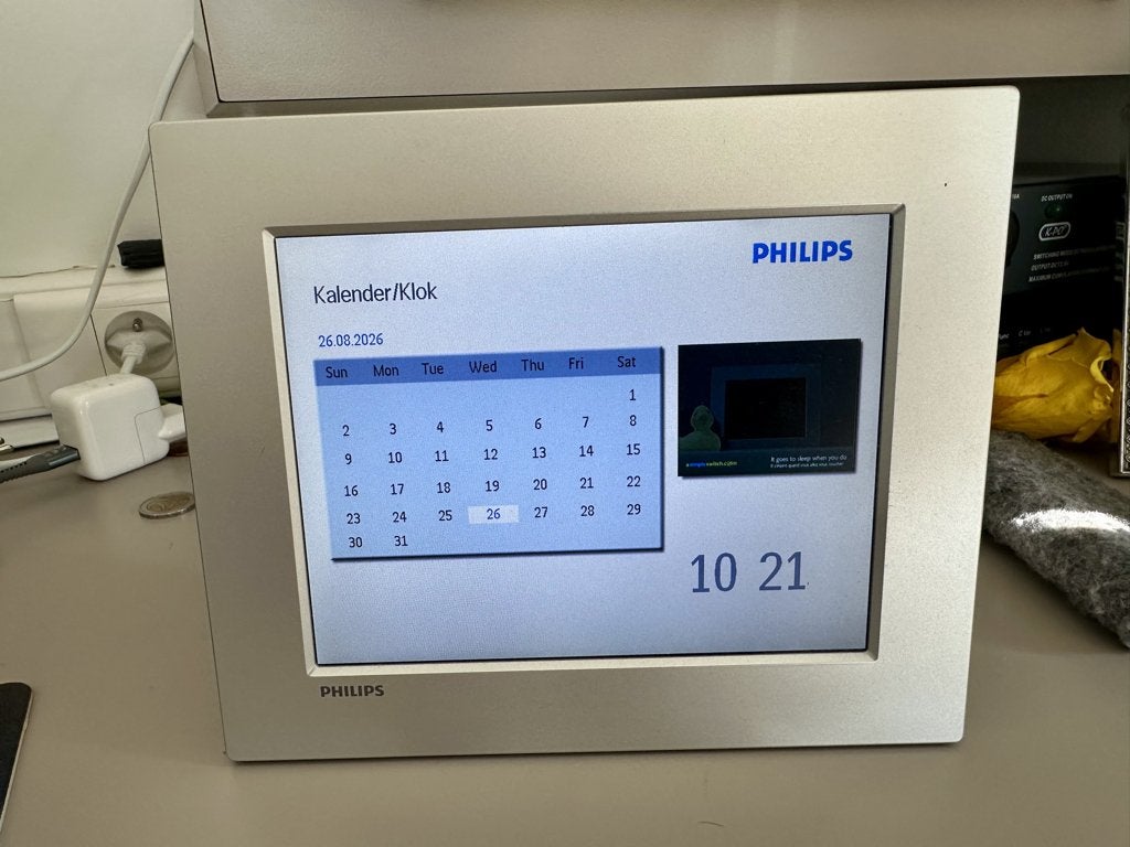 foto kader digitaal, Ophalen, Gebruikt