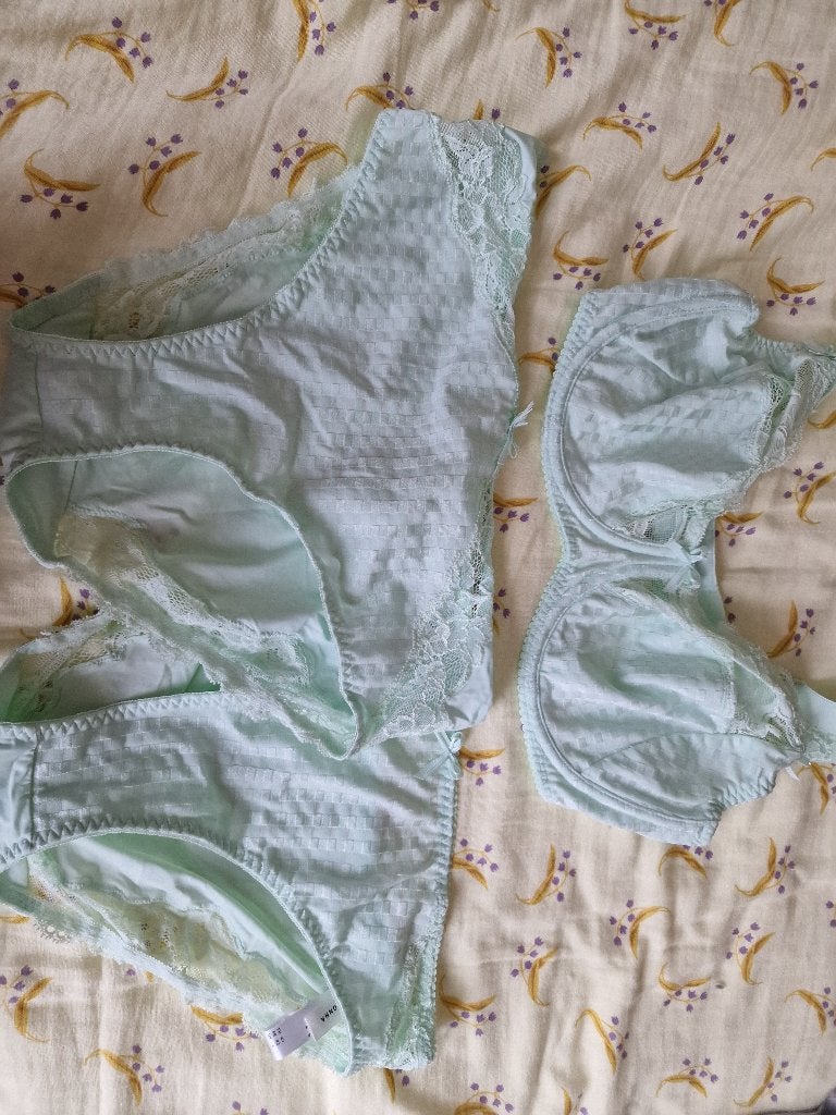 Prima Donna Madison mintgroen, 80D, 42 en 42 nieuw, Kleding | Dames, Ondergoed en Lingerie, Prima Donna, Verzenden, Groen, Setje