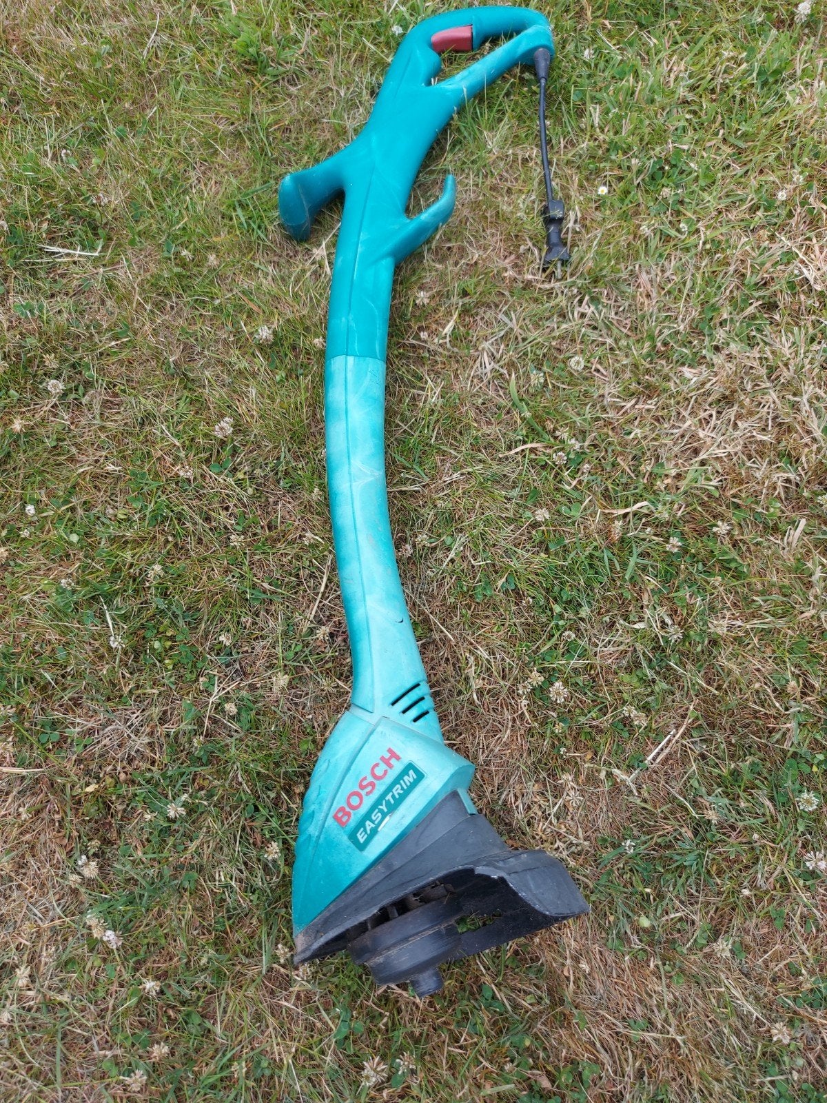Grastrimmer Bosch, Ophalen