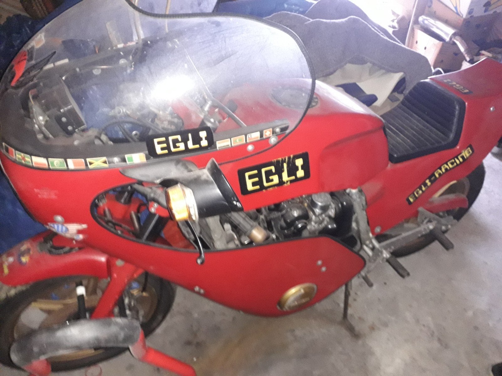 egli honda 1100 r, Motos