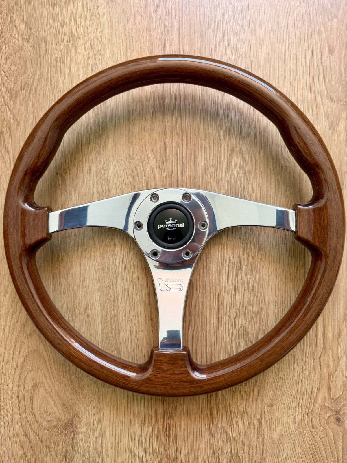 Personal Monza Houten Stuur | Oldtimer Classics, Auto-onderdelen, Ophalen of Verzenden, Gebruikt, Overige automerken