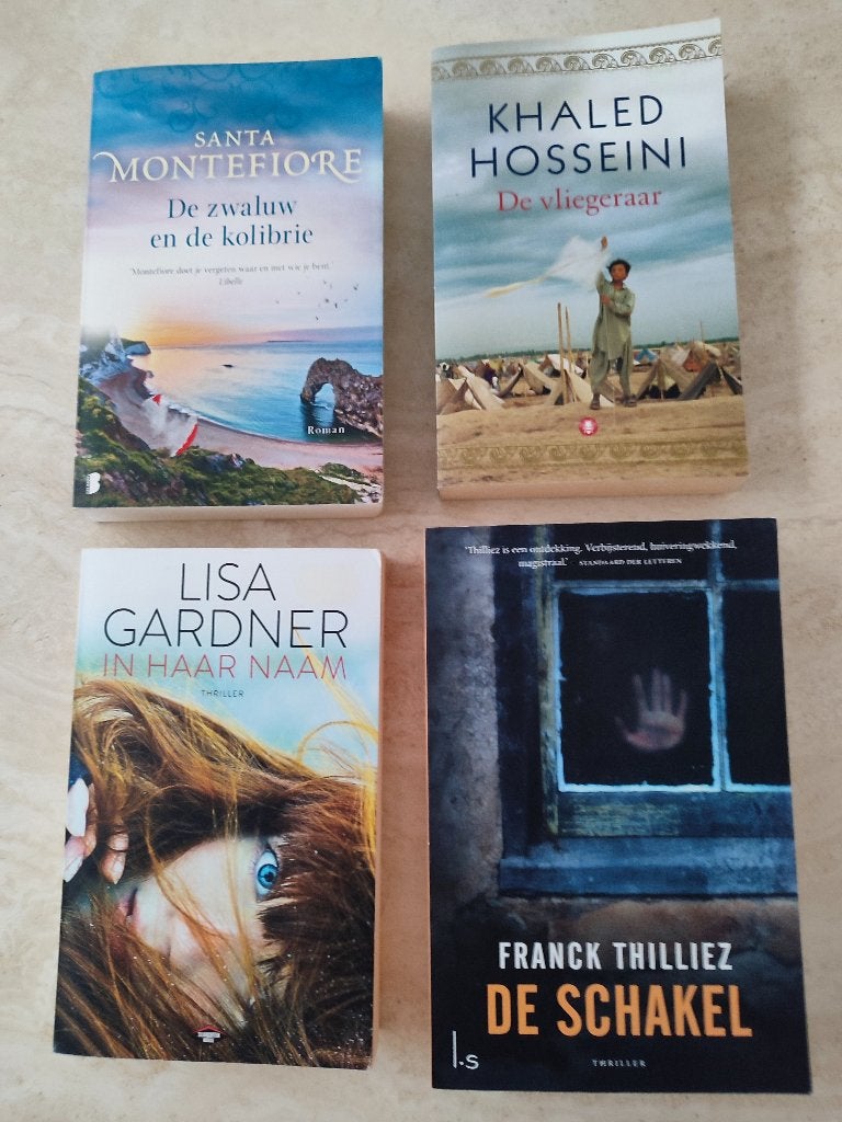 4 boeken, paperbacks. Prijs: zïe omschrijving aub, Boeken, Europa overig, Diverse auteurs, Ophalen, Gelezen