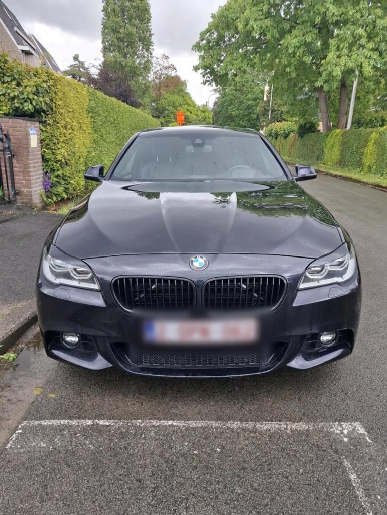 BMW 520d M pack, Auto's, BMW, Automaat, Achterwielaandrijving, 4 cilinders, Leder