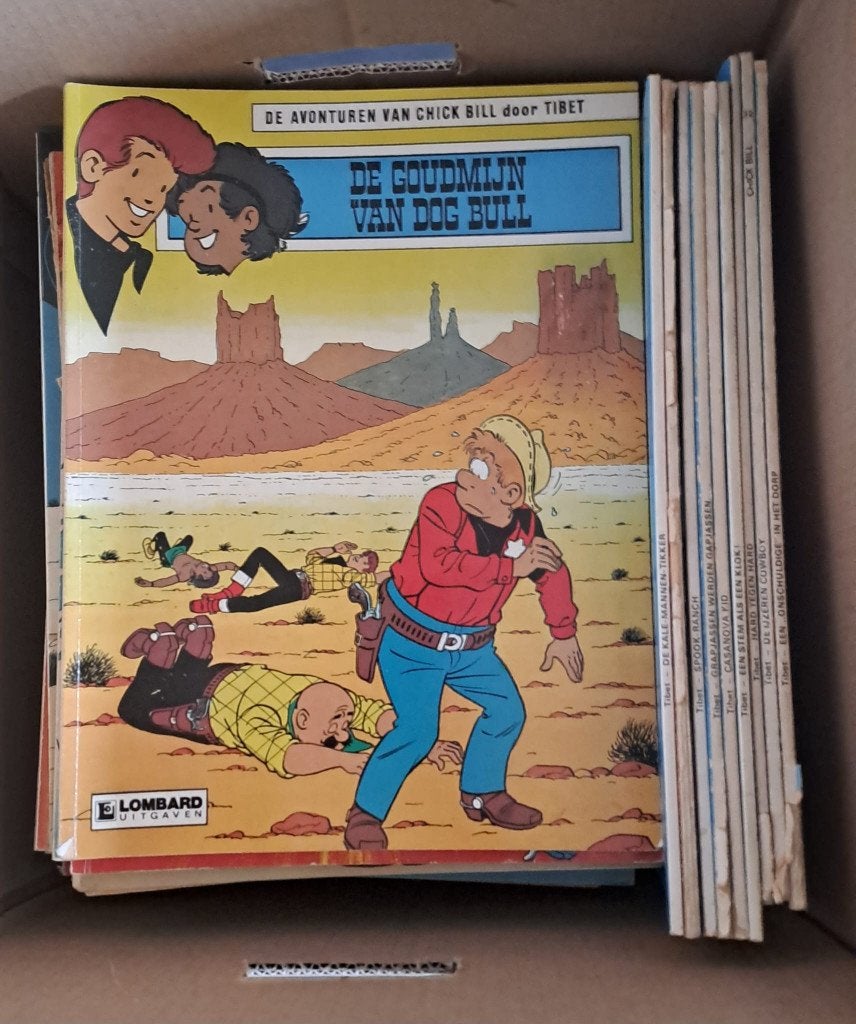 De Avonturen Van Chick Bill, Livres, Tibet, Plusieurs BD, Enlèvement, Utilisé
