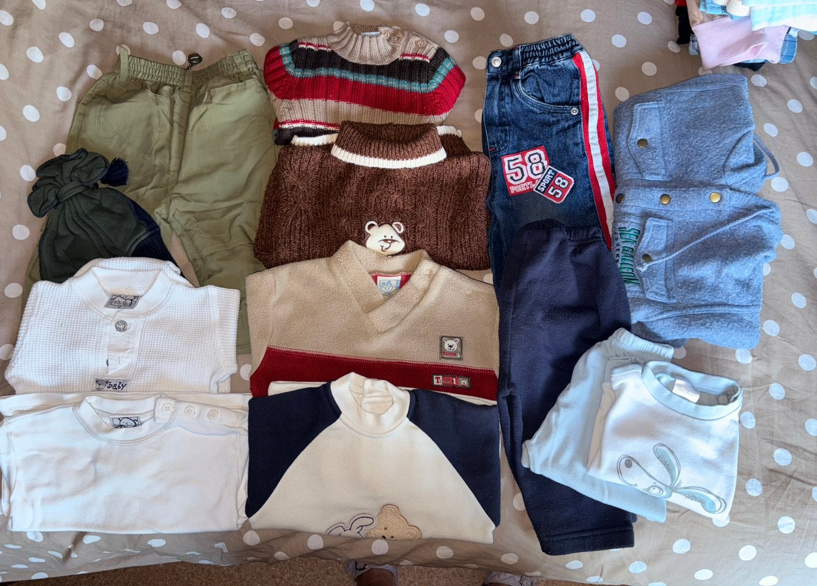 Gros lot de vêtements bébé, Enfants & Bébés, Enlèvement, Utilisé, Taille 62