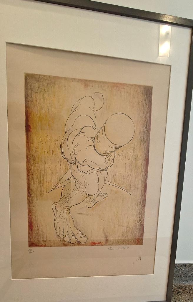 Félix DE BOECK, De Maaier, (1941-42)- litho, Antiek en Kunst, Kunst | Litho's en Zeefdrukken, Ophalen