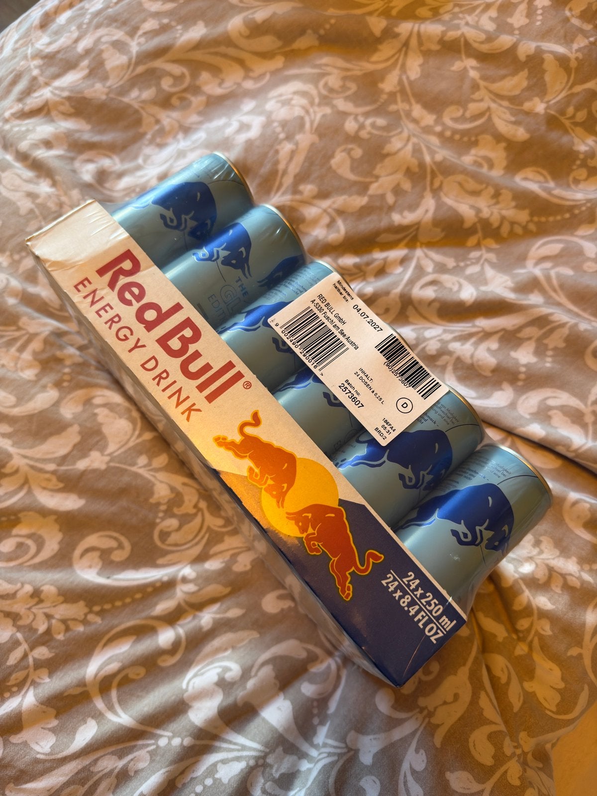 Redbull - Glacier Edition, Enlèvement, Boissons