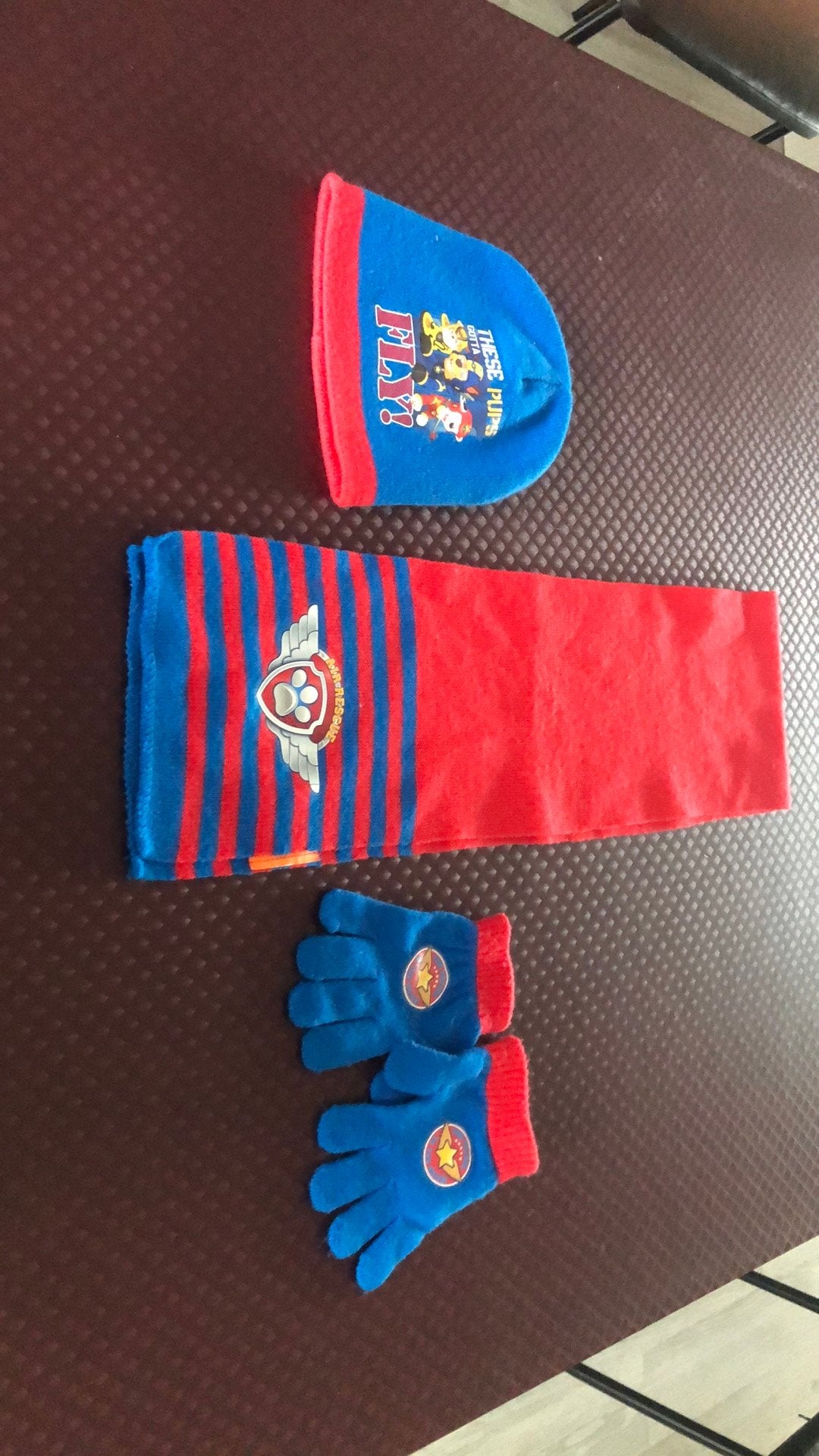 Winterset kids paw petrol, Kinderen en Baby's, Kinderkleding | Mutsen, Sjaals en Handschoenen, Ophalen, Zo goed als nieuw