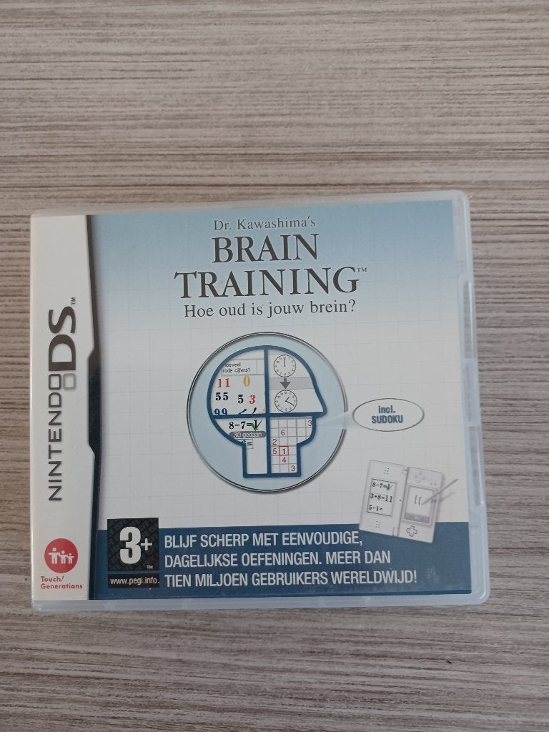 Spel voor Nintendo DS, brain training, Enlèvement ou Envoi, Comme neuf