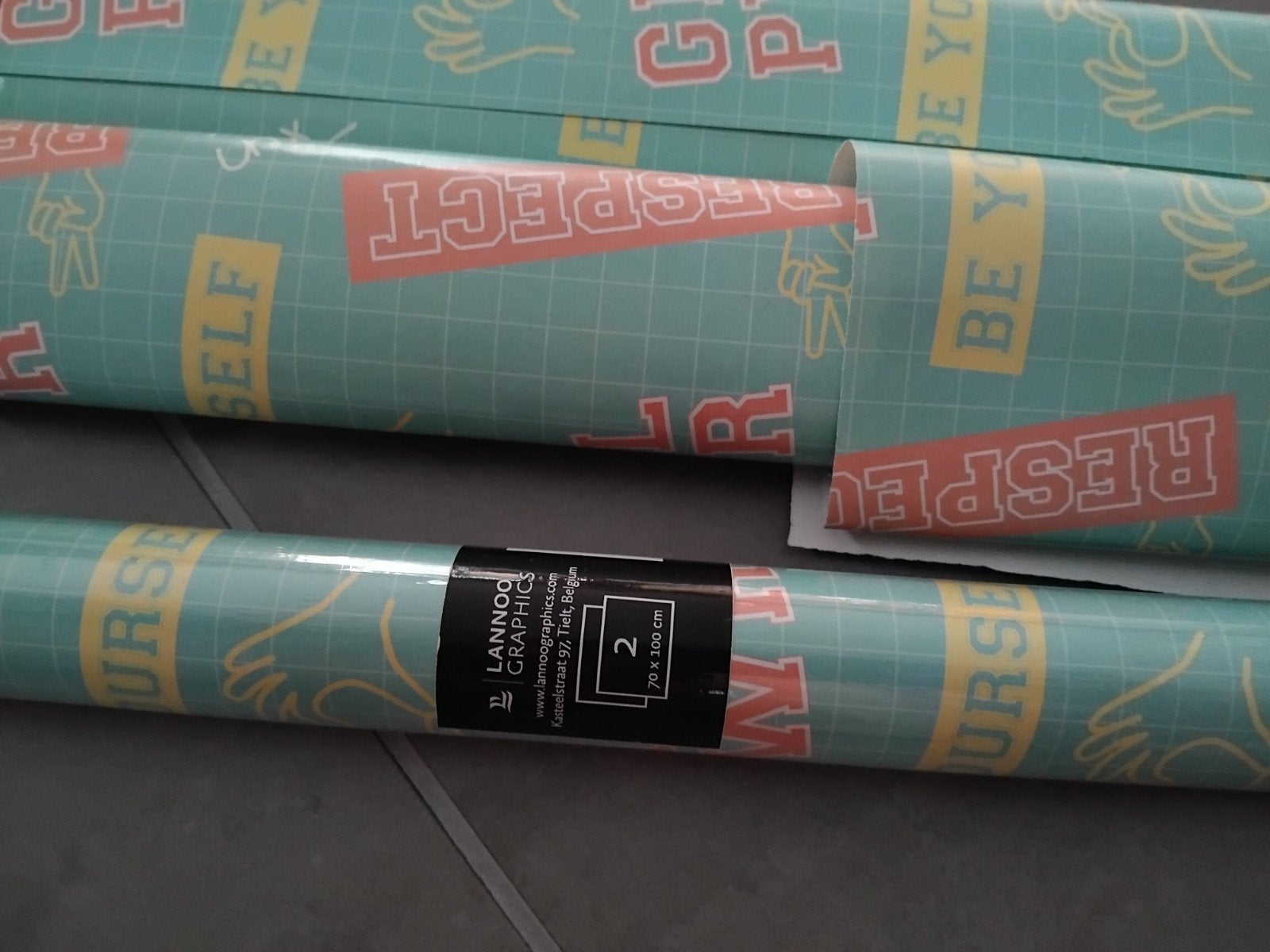 kaftpapier pastelkleuren met bijpassende etiketten, Diversen, Ophalen