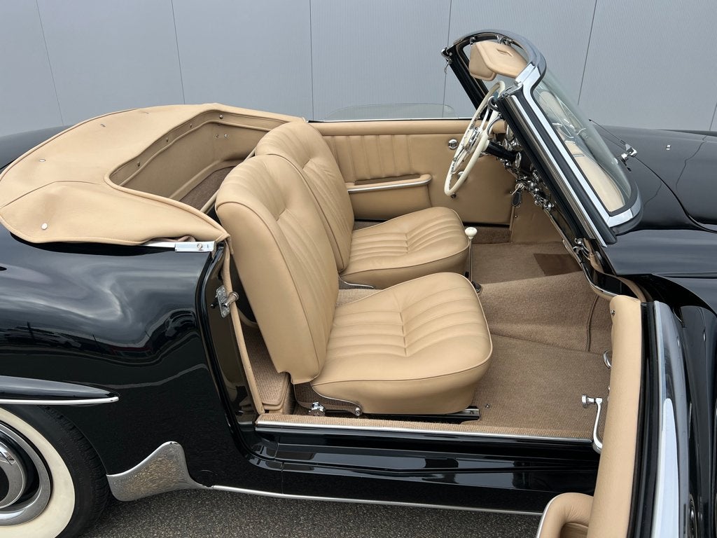 190 SL - Volledig gerestaureerd -, Achterwielaandrijving, Beige, 4 cilinders, Cabriolet
