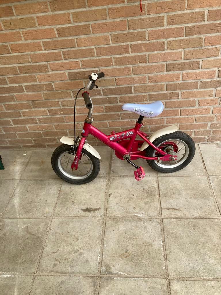 Kinderfietje met zijwieltjes., Ophalen, Gebruikt