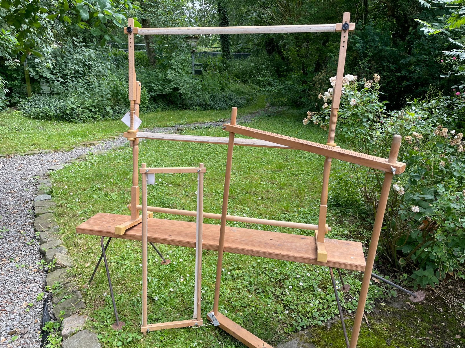 Borduren, frame, Hobby en Vrije tijd, Ophalen, Zo goed als nieuw, Handborduren, Onderdeel of Accessoires
