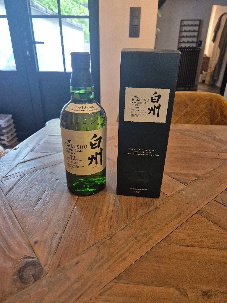 Suntory The Hakushu 12 Years - Japanse Single Malt Whisky, Ophalen, Overige gebieden, Overige typen, Zo goed als nieuw