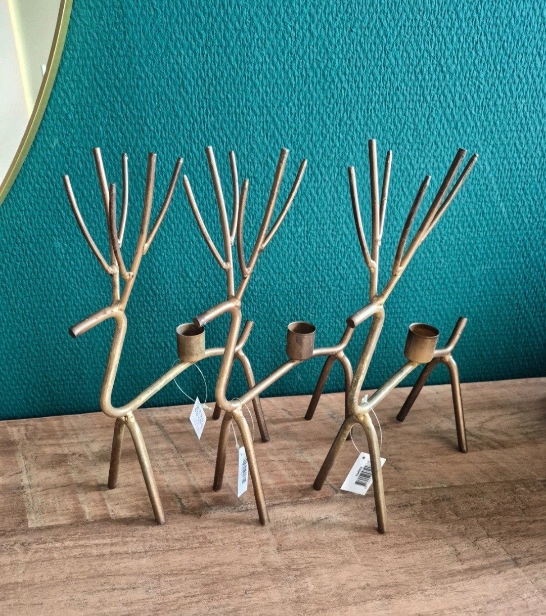 kaarshouder hert, Huis en Inrichting, Ophalen, Overige merken, Nieuw, 28 cm