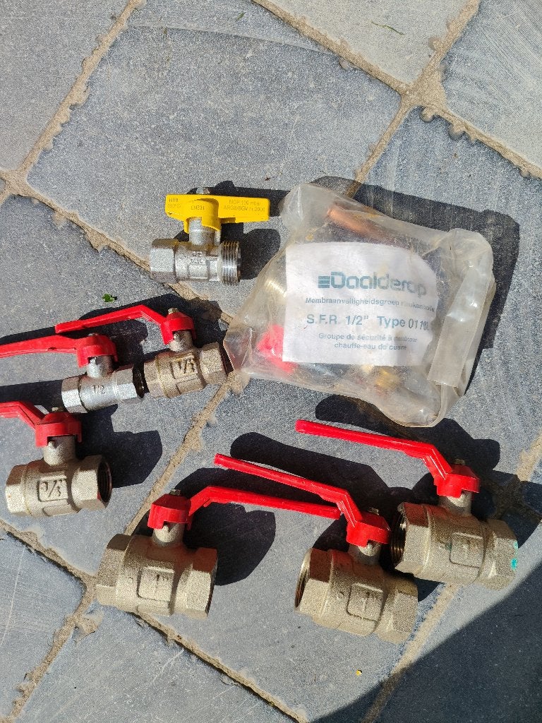 Sanitaire hulpstukken kranen, Doe-het-zelf en Bouw, Ophalen, Nieuw
