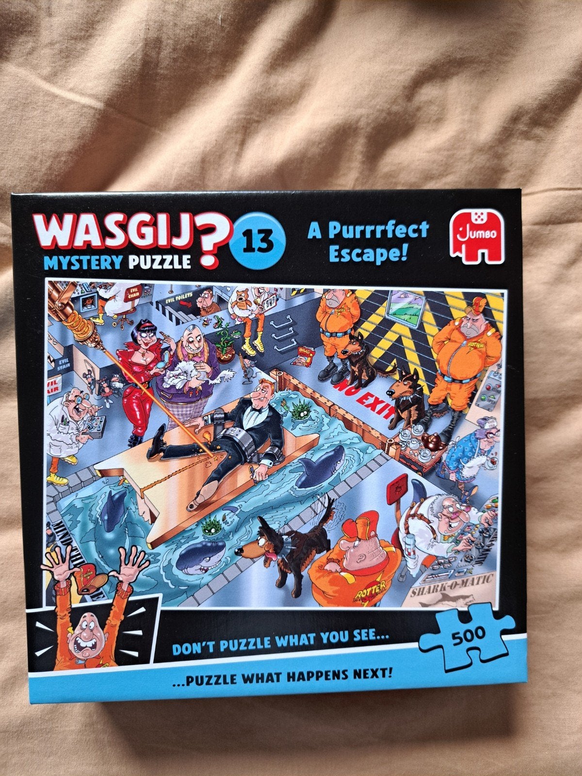 Wasgij puzzel 500 stukjes, Ophalen