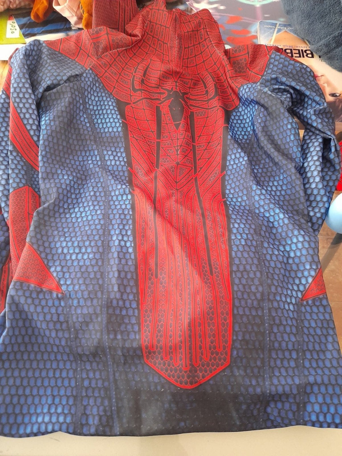 Spiderman pak xl, Ophalen