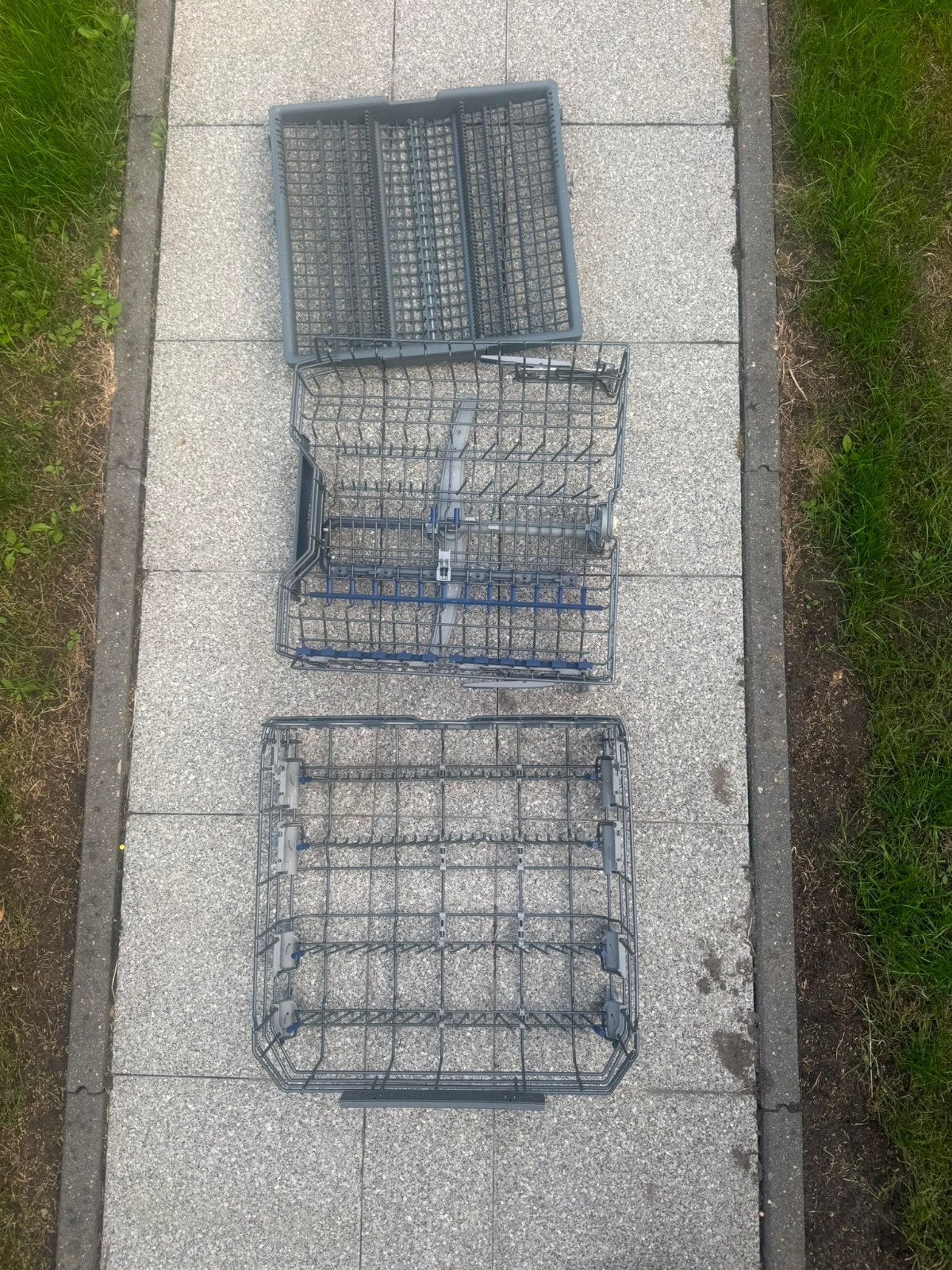 Bestekbakje+vaatwasser korven, Ophalen, Zo goed als nieuw
