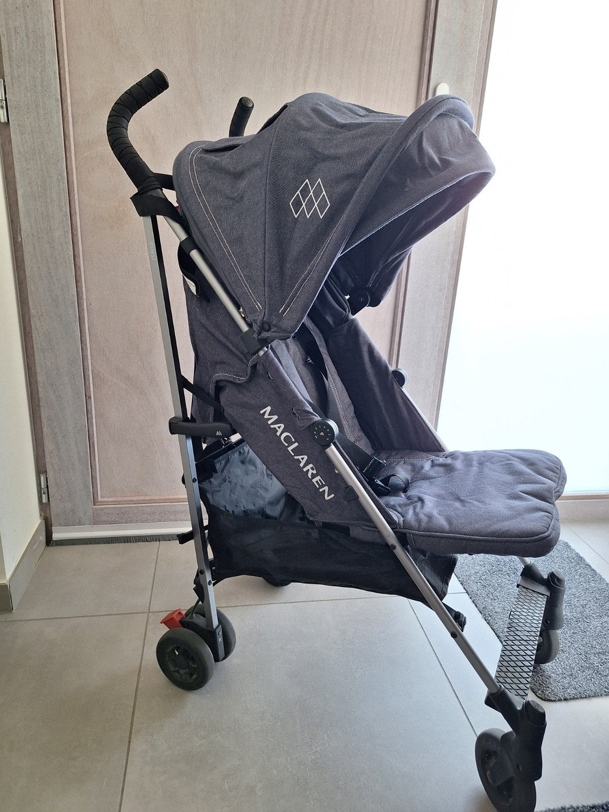 Denim Maclaren Quest Anthracite, Enlèvement, Comme neuf, Maclaren, Protection de pluie