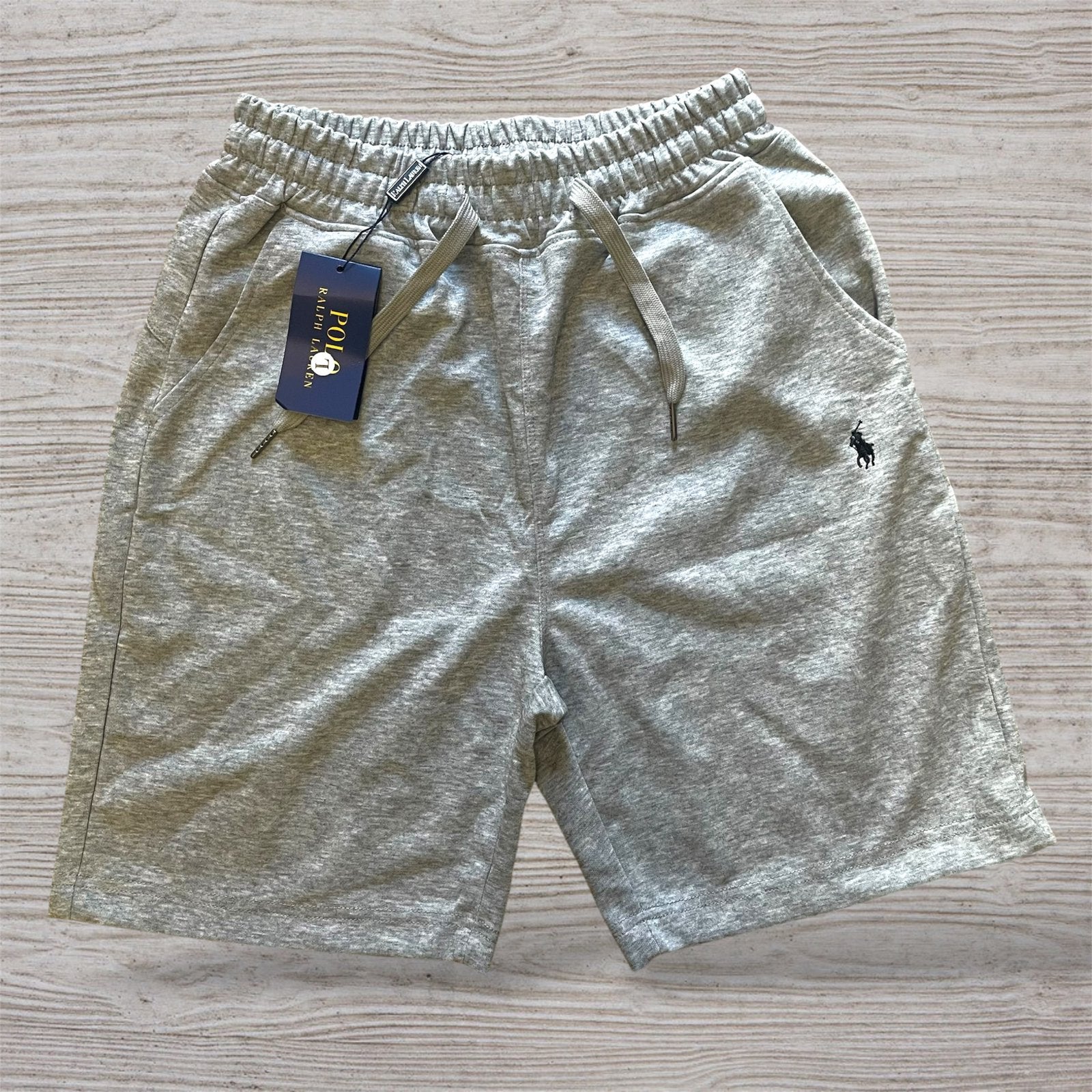 Polo Ralph Lauren grijs Sweatshorts maat L, Verzenden, Nieuw, Maat 52/54 (L), Grijs