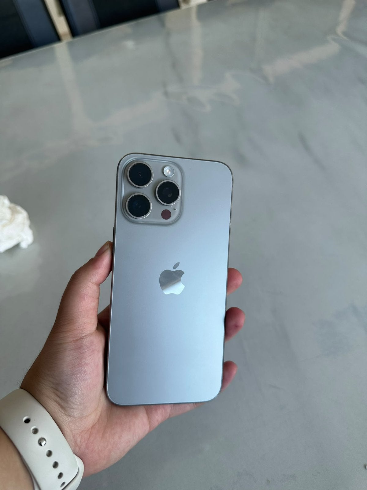 iPhone 15 Pro Max 256GB – Naturel Titanium, Télécoms, 256 GB, IPhone 15, Utilisé, Sans abonnement