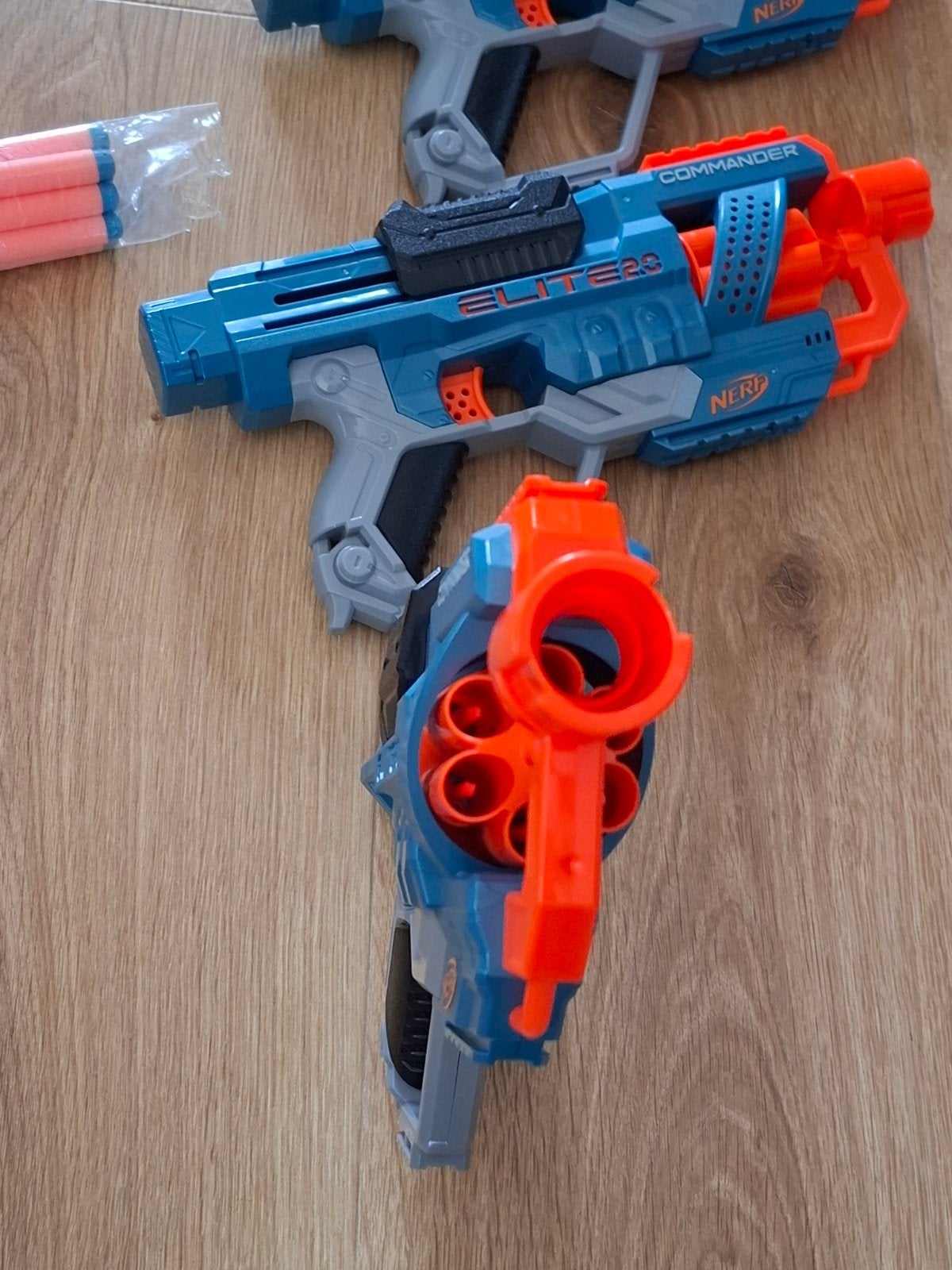3x originele NERF Elite 2.0 Guns, Ophalen of Verzenden, Zo goed als nieuw