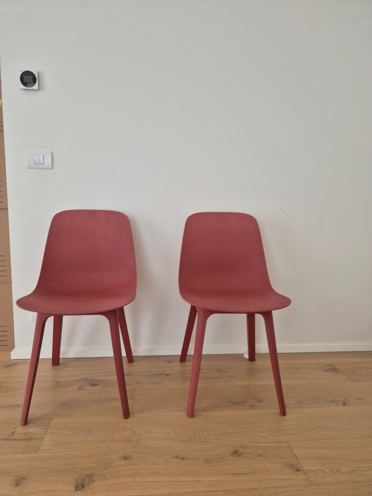 Ikea eetkamerstoelen, Ophalen