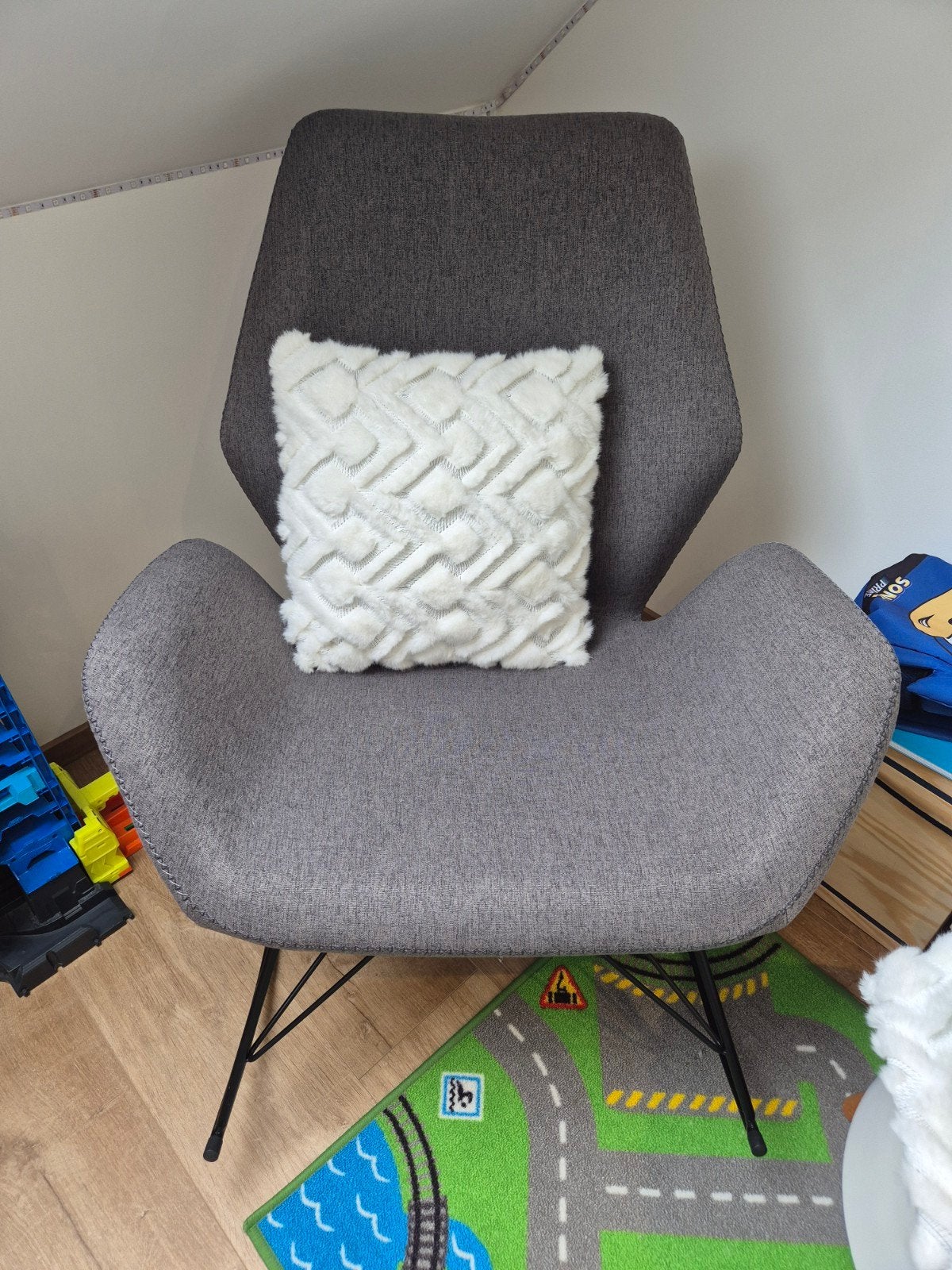rocker, Moins de 150 cm, Une personne, Enlèvement, Métal