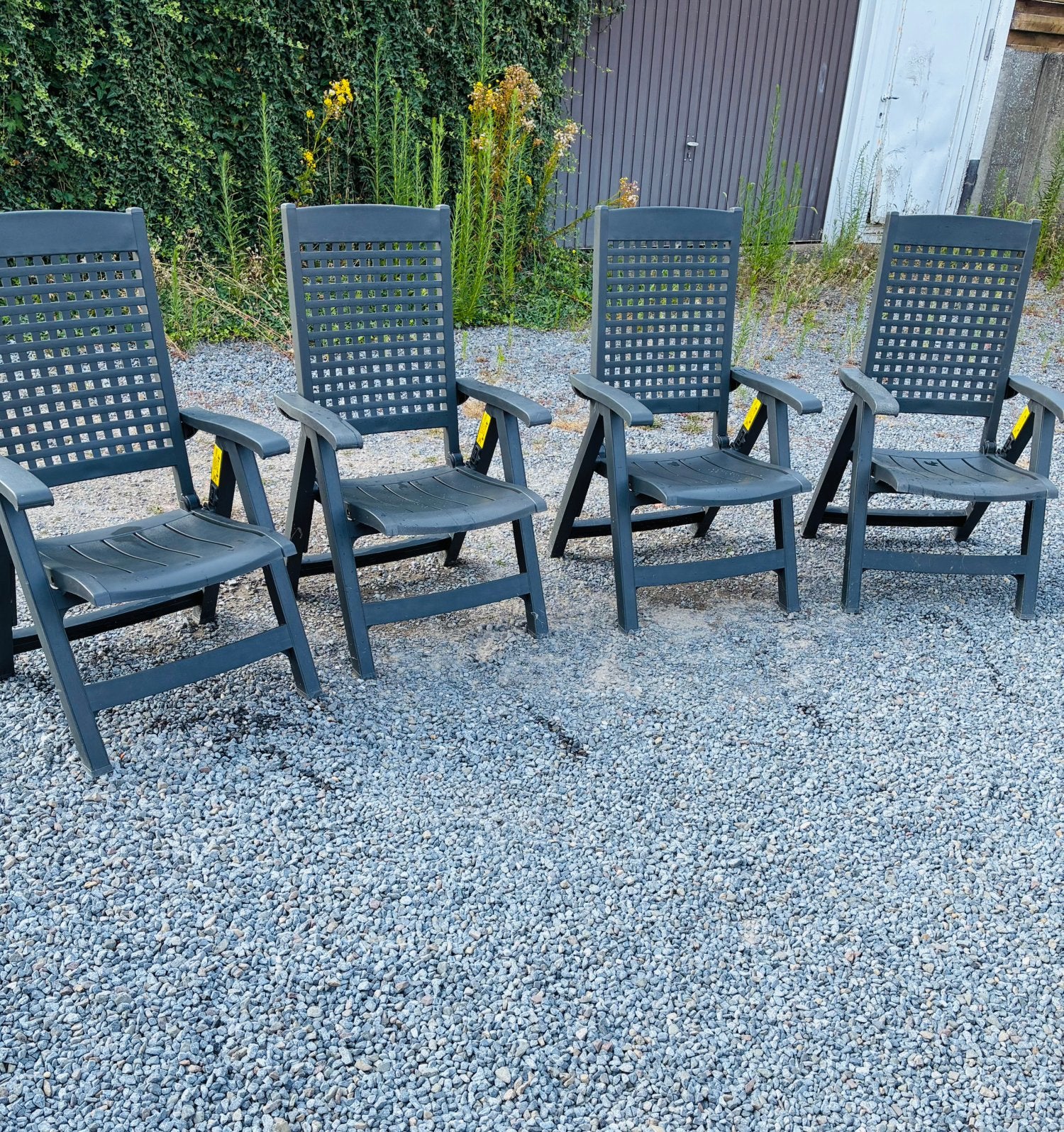Tuinset - In Goede Staat, Jardin & Terrasse, Ensembles de jardin, Chaise, Salons de jardin, Comme neuf, Synthétique