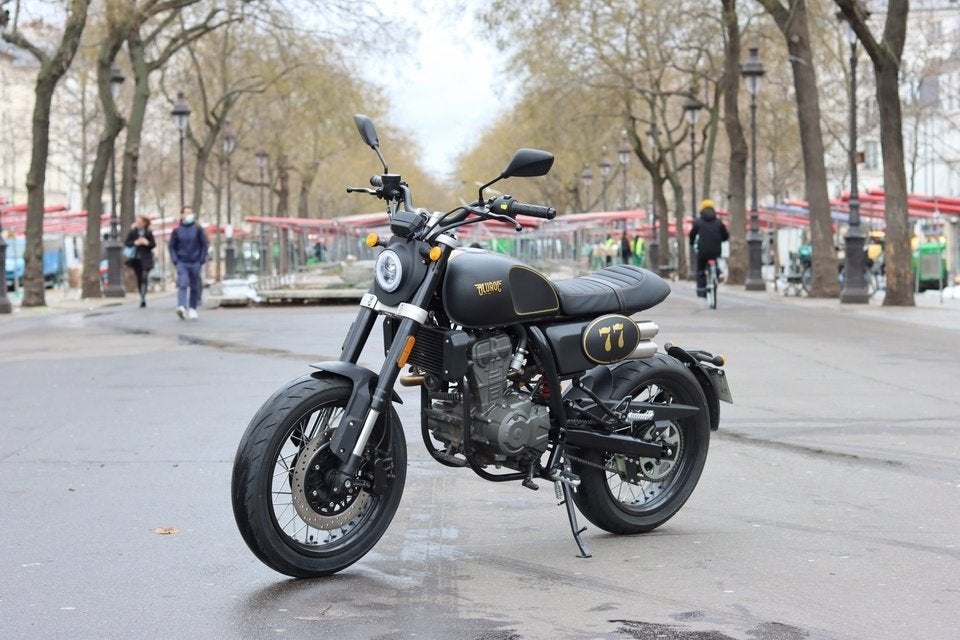 BULLIT Tracker 125  STOCKDEALS -€900, Jusqu'à 11 kW, Permis Moto A1 minimum, 1 cylindre, Manuelle